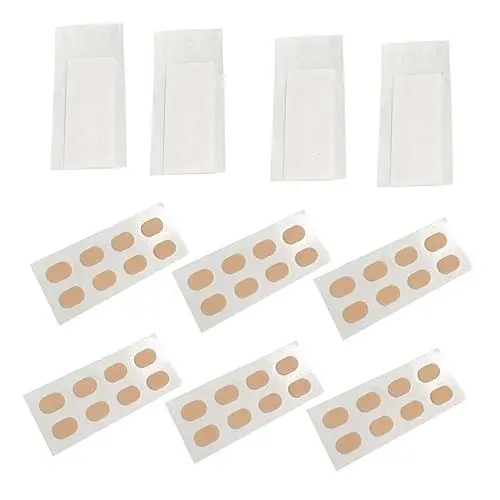 Produktbild: COLLBATH 80 Stück Nasenpads Brillen Nasenpolster Bequemes Nasenpolster Nasenpflaster Rutschfestes Nasenpolster Brillenzubehör Brillenzubehör Nasenpolster Für Brillen Brillen