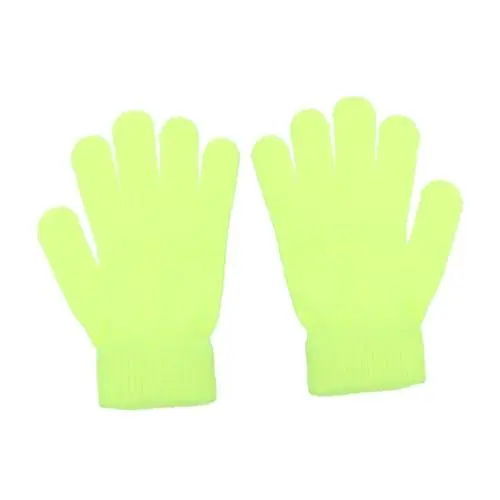 Produktbild: COLLBATH 8 Paare Fluoreszierende Handschuhe Fahrradhandschuhe vielseitiger Warmer Handschuh thermohandschuhe Thermal Gloves glovee Winterreithandschuh Outdoor-Reithandschuh Acryl Yellow