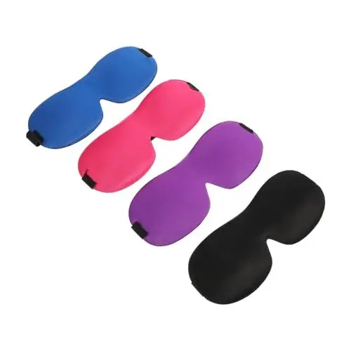 Produktbild: COLLBATH 8 Stk Blackout-Schlafmaske the sessions triffier veranstaltung rennanzug Männer Schlafmaske aus Seide lidschatten Leichte Augenmaske Schlafmaske für Kinder Polyester