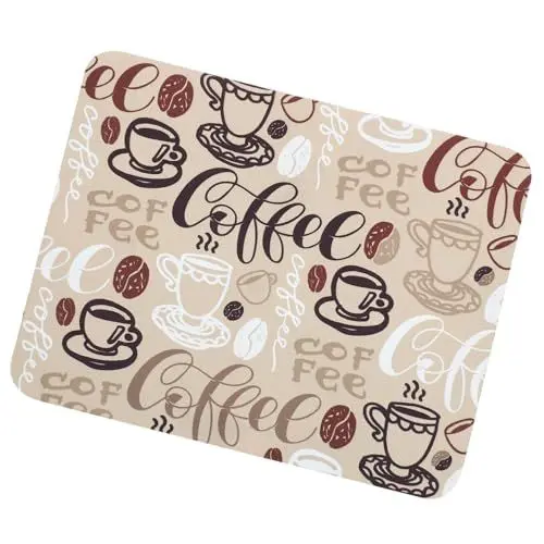 Produktbild: COLLBATH Stilvolle Kaffeekannenmatte Arbeitsplatte Kaffeemaschine Pad Küchenbar Zubehör Saugfähige Abtropfmatte