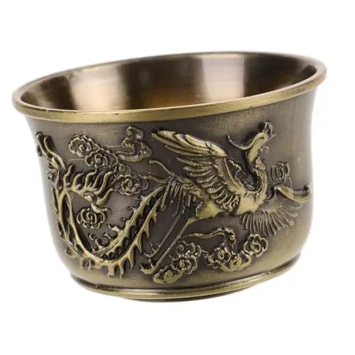 Produktbild: COLLBATH Chinesischen Stil Retro Tee Tasse Antike Drachen Muster Becher Vintage Teegeschirr Für Büro