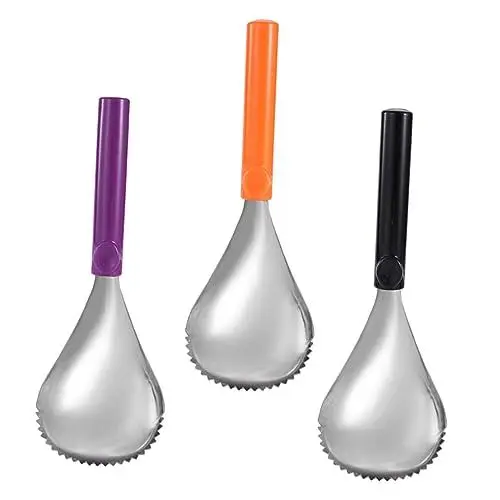 Produktbild: COLLBATH Handwerkzeuge 3 Stück Kürbisentferner Löffel Kürbiskernentferner Kernentferner Schaufel Kürbiskernentferner Küchenkochzubehör Fruchtfleisch Kleine Werkzeuge Zubehör Küchengerät