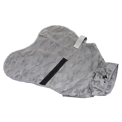 Produktbild: COLLBATH Hund Regenmantel Hundeponcho mit Kapuze Hunderegenmantel Hunde-regencape hunderegencape Regenjacke Hunderegenmäntel für große Hunde reflektierender Regenmantel Hund Polyester