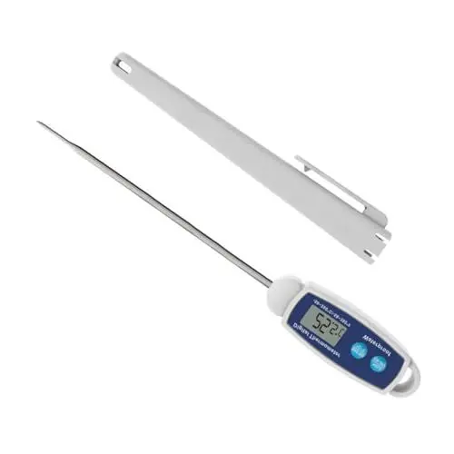 Produktbild: COLLBATH Fleischthermometer zum Grillen Thermometer Edelstahl Wasserdicht Einfach zu bedienen