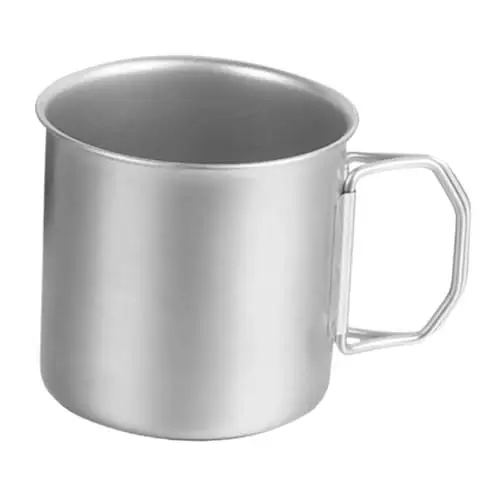 Produktbild: COLLBATH Klappbecher Für Den Außenbereich Metall-campingbecher Mit Griff Tragbar Für Wasser Tee Kaffee Picknick Und Camping