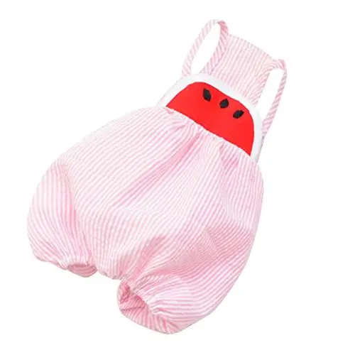 Produktbild: COLLBATH Haustier-Sling-kostüm Wassermelonen-Design Hunde-Overall Party-Foto-Kleidung Für Schnelles Trocknen Einfache Pflege