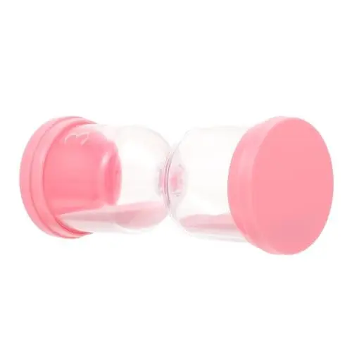 Produktbild: COLLBATH Sanduhr-Timer Halbstündiges Sanduhrspielzeug Kinder Sanduhr Zahnputz-Timer Sanduhr-Sanduhr-Spielzeug Kinderspielzeug Krippenschmuck Für Kinder Zeitschaltuhr Rosa Plastik