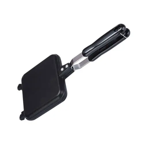 Produktbild: COLLBATH Doppelseitige Sandwich-Backform Sandwichmaker Antihaft-Tablett einfach zu bedienen für Toast Pfannkuchen Waffeln Snacks