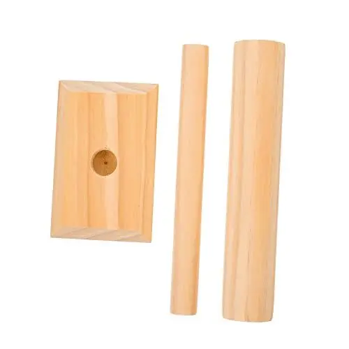 Produktbild: COLLBATH Eleganter Halskettenhalter Aus Holz Armbandständer Uhren-organizer Multifunktionaler Schmuckständer Für Den Home Store