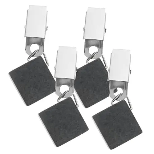 Produktbild: COLLBATH 4 Stücke Tischdeckengewichte Mit Clip Dekorative Tischdeckengewichte Für Den Außenbereich Für Picknick Camping
