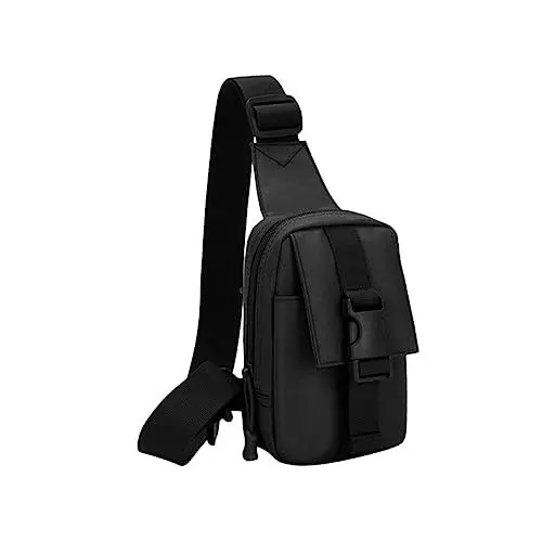 Produktbild: COLLBATH Camouflage-brusttasche Für Herren – Diebstahlsichere Umhängetasche Umhängetasche Sling Bag Für Outdoor-sportarten