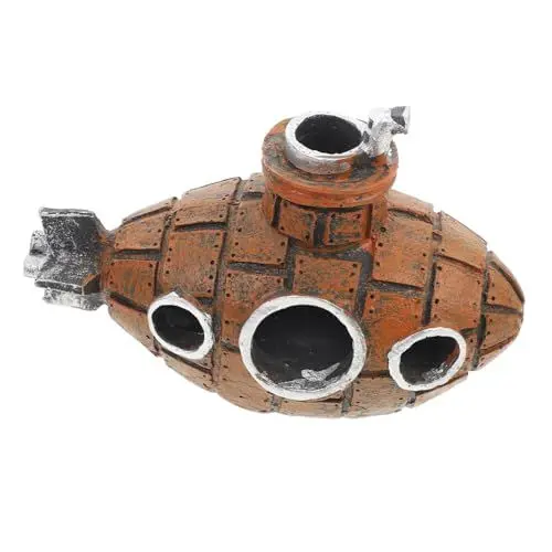 Produktbild: COLLBATH Unterwasser Dekoration Simulation U-Boot Modell Harzskulptur Aquarium Ornament Für Heimladen