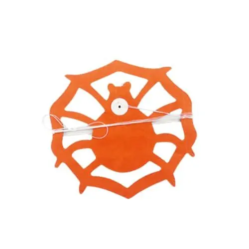 Produktbild: COLLBATH halloween banner halloween party Halloween-Raumdekoration papierrosetten streudekor halloween banner halloween party girlanden Geisterkopf Requisiten Dekorationen Spinne das Banner