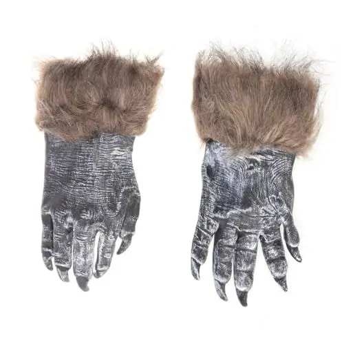 Produktbild: COLLBATH Halloween Horror Handschuhe Handschuhe Requisiten Verkleidung Für Partys Ghostcrawler Handschuhe Schwarz