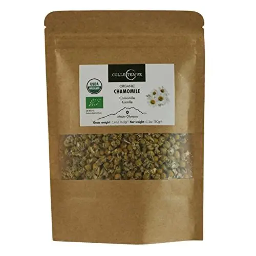 Produktbild: Collecteave Griechische Bio Kamille - Papier Kraftbeutel, 2er Pack x 30g (Ingesamt: 60g)