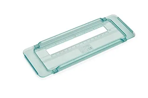 Produktbild: COLOP e-mark go Lineal, für exakte Positionierung des e-mark go, e-mark go Zubehör 250 x 10 x 85 mm