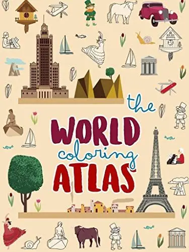 Produktbild: Colouring: Atlas of the World