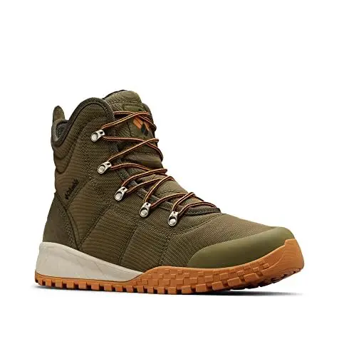 Produktbild: Columbia Fairbanks WP Omni-Heat wasserdichte Schneestiefel für Herren, Grün (Nori x Canyon Gold), 45 EU