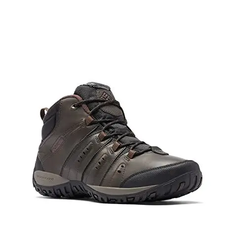 Produktbild: Columbia Woodburn II Chukka WP Omni-Heat wasserdichte Wanderschuhe für Herren, Schwarz (Black x Goldenrod), 43.5 EU