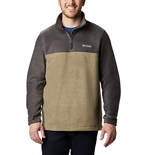 Produktbild: Columbia Herren Fleece-Pullover mit halbem Reißverschluss, Steens Mountain