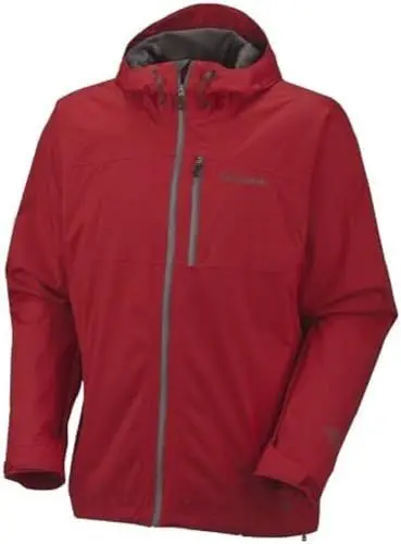 Produktbild: Columbia Herren Regenjacke Hail Tech, Intense Red, XL, RM2138_610