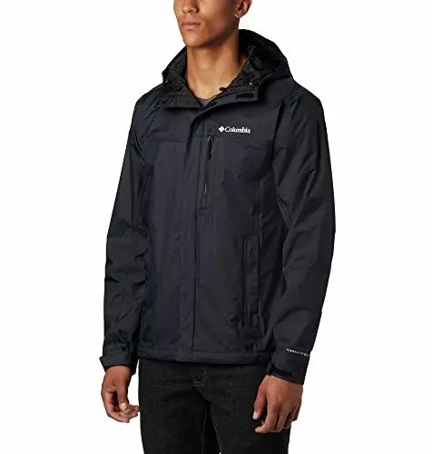 Produktbild: Columbia 1760061 Wasserdicht Regenjacke, Schwarz, L