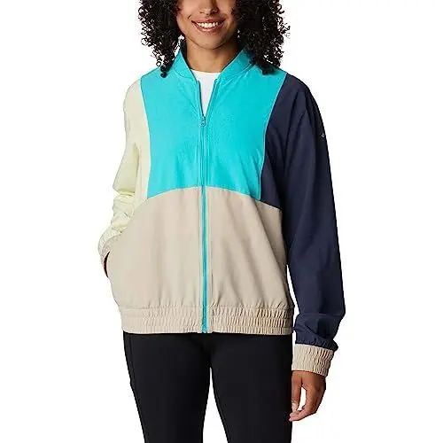 Produktbild: Columbia Hike Fleecejacke Ancient Fossil, Bright Aqua, Nocturnal XS