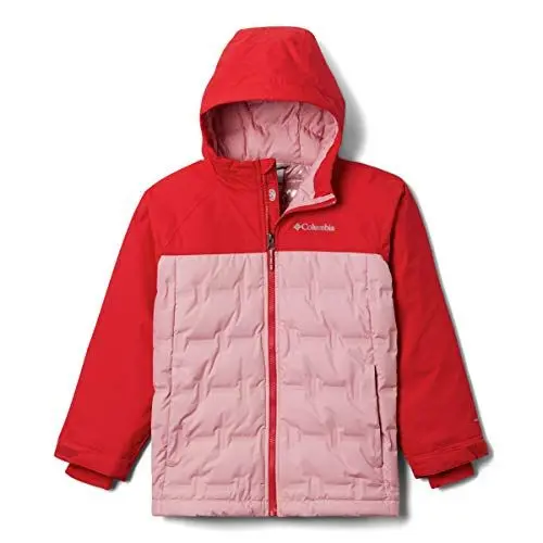 Produktbild: Columbia Kinder Grand Trek Daunenjacke, Red Lily, Pink Orchid, S