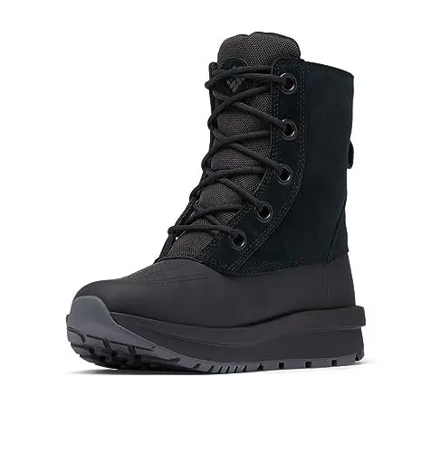 Produktbild: Columbia Moritza Shield Omni-Heat wasserdichte Schneestiefel für Damen, Schwarz (Black x Graphite), 38 EU