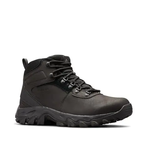 Produktbild: Columbia Newton Ridge Plus II WP wasserdichte Wanderstiefel für Herren, Schwarz (Black x Black), 42.5 EU