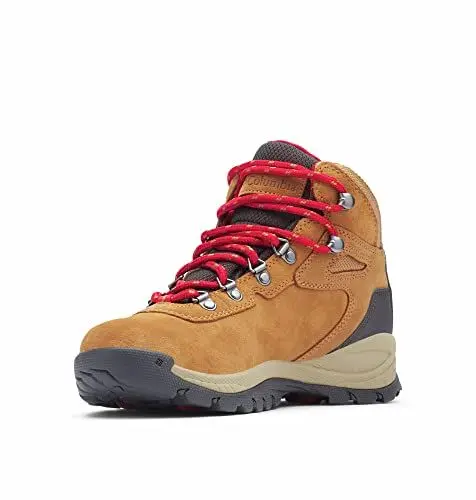 Produktbild: Columbia Newton Ridge Plus WP Amped wasserdichte Wanderstiefel für Damen, Braun (Elk x Mountain Red), 39 EU