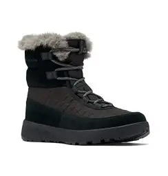 Produktbild: Columbia Slopeside Peak Luxe wasserdichte Schneestiefel für Damen, Schwarz (Black x Graphite), 36.5 EU