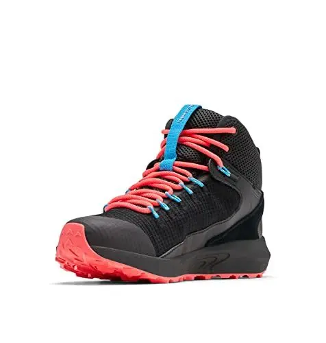 Produktbild: Columbia Trailstorm Mid Waterproof wasserdichte Trekking Und Wanderstiefel für Damen, Schwarz (Black x White), 38 EU