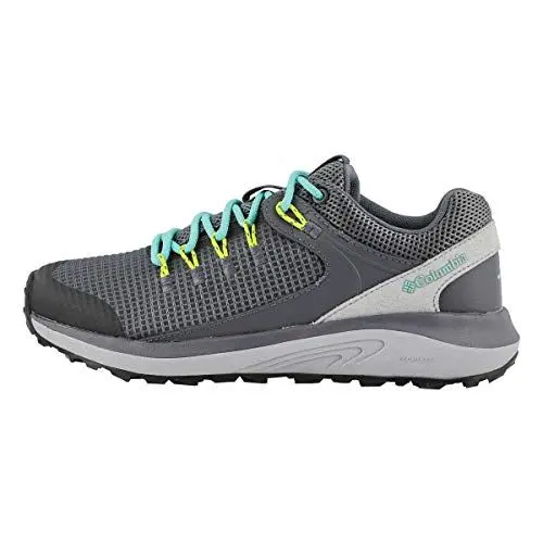 Produktbild: Columbia Trailstorm Waterproof wasserdichte Trekking Und Wanderschuhe für Damen, Grau (Graphite x Dolphin), 36 EU
