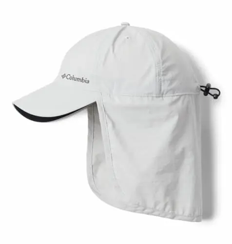 Produktbild: Columbia Unisex Schooner Bank Schirmm tze mit Nackenschutz, Cool Grey, Einheitsgröße EU