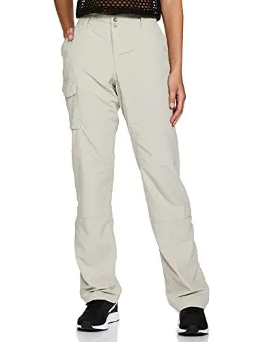 Produktbild: Columbia Wanderhose für Damen, Silver Ridge Pant, Nylon, Beige (Fossil), Gr. W44/R, 1443281