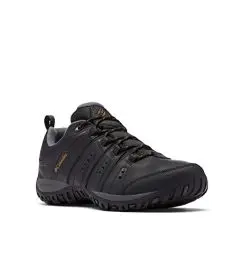 Produktbild: Columbia Woodburn II WP wasserdichte Wanderschuhe für Herren, Schwarz (Black x Caramel), 46 EU