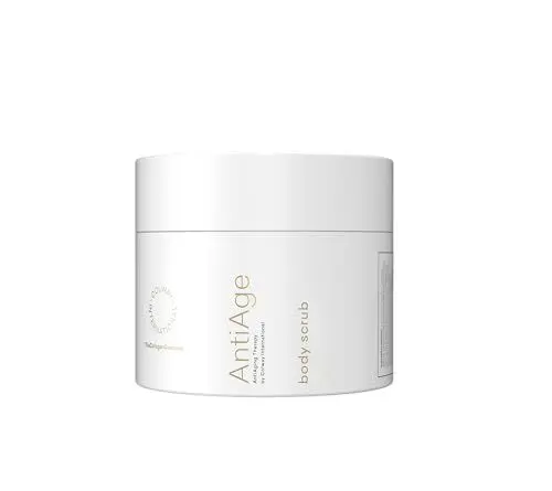 Produktbild: Colway - Kollagen Body Scrub - Pflegendes Peeling Körper mit Zucker, Jakobsmuscheln und Fischkollagen, Befeuchtend Body Peeling, Körperpeeling, Viele Wirkstoffe, Orientalisch-blumigen Duft - 200g