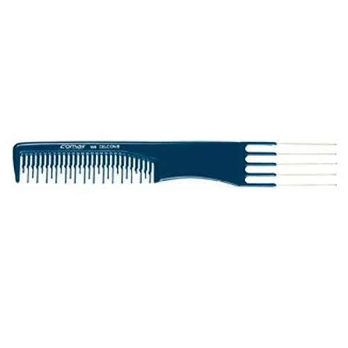 Produktbild: Comair 7000323 Toupier-Gabelkamm 105 Profi-Line, blau