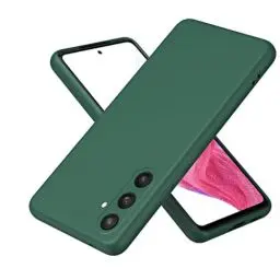 Produktbild: COMAKU Liquid Silicone Case für Samsung Galaxy S24 Hülle, Premium Silikon stoßfeste Handyhülle mit (Weichem, Kratzfestem Mikrofaserfutter) für Samsung Galaxy S24 - Grün