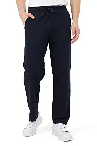 Produktbild: COMEOR Jogginghose Herren Baumwolle Sweathose - Lange Sport Hose Herren - Jogger Trainingshose Herren, Relaxing Hose (Blau, 2XL)
