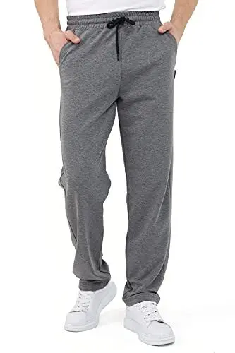 Produktbild: COMEOR Jogginghose Herren Baumwolle Sweathose - Lange Sport Hose Herren - Jogger Trainingshose Herren, Relaxing Hose (Dunkel grau, XL)