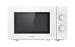 Produktbild: Comfee CMSN 20 wh Mikrowelle / Solo-Mikrowelle mit 5 Leistungsstufen/ Innenbeleuchtung/ easy Defrost/360°Drehteller / Zwei Drehregler/20L/700W/ Weiß, Mechanisch
