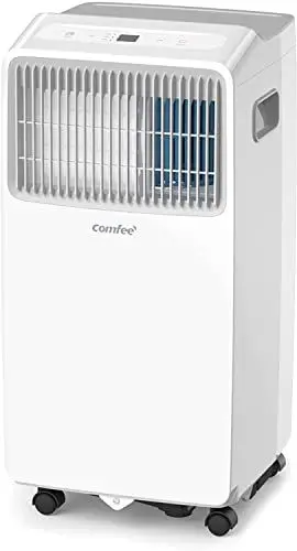 Produktbild: Comfee Mobiles Klimagerät MPPHA-07CRN7, 7000 BTU 2,0kW, Kühlen&Ventilieren&Entfeuchten, Raumgröße bis 68m³(25㎡), Mobile Klimaanlage mit Abluftschlauch