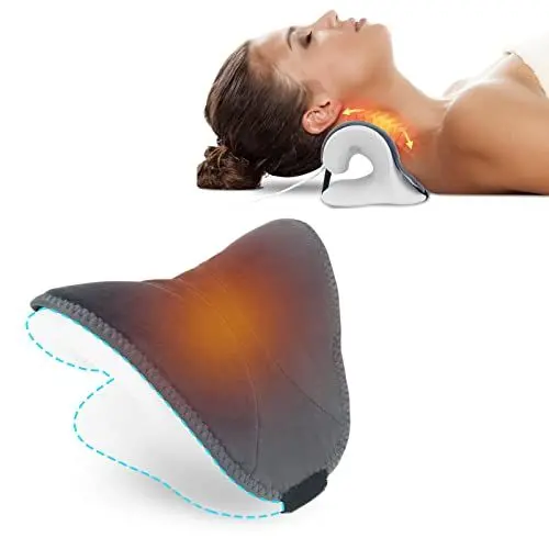 Produktbild: comfheat Nackenstützkissenbezug, Nackenstrecker Partner, elektrisches Heizkissen für den Nacken, 3 Wärmestufen, 45-Minuten-Abschaltautomatik, USB-Anschluss, mehrere Einschaltmöglichkeiten