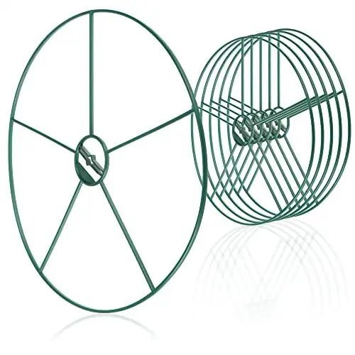 Produktbild: com-four® 6X Blumen- und Staudenhalter - Strauchstütze rund - Buschstütze für Blumen, Rankengewächse und Stauden