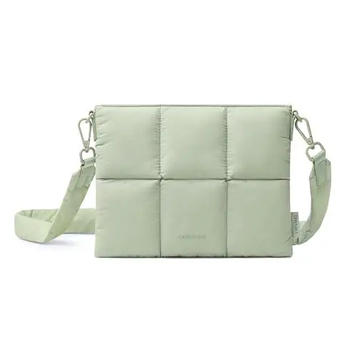 Produktbild: Comfyable Puffer Crossbody Bag for Women, Quilted Puffy Cross Body Purse, Mini Small Pouch, Nylon