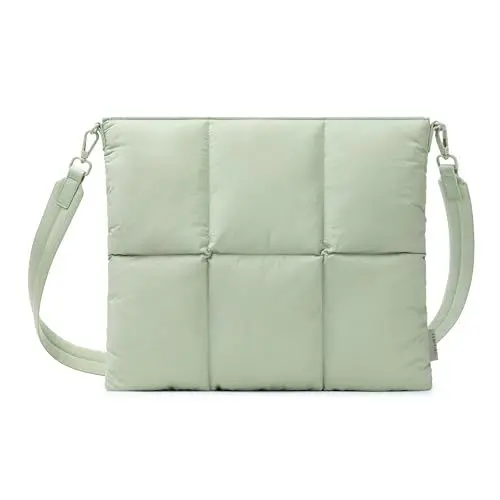 Produktbild: Comfyable Puffy Tablet Sleeve Bag for iPad (for 12.9 inch iPad Pro with Shoulder Strap, Sage)