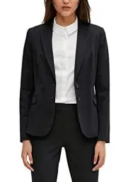 Produktbild: Comma Damen 601.11.899.15.152.1278104 Anzugjacke, Schwarz (9999), 40