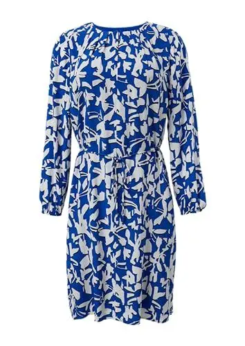 Produktbild: comma Midikleid mit Allover Print